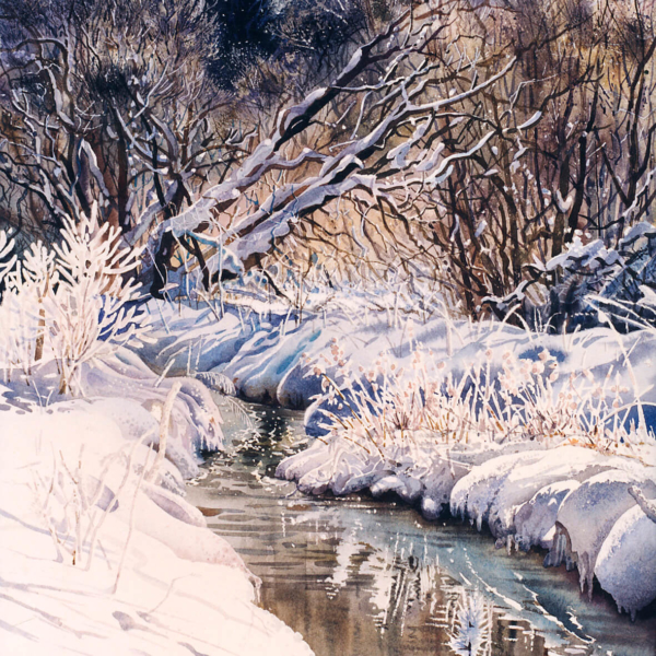 Rivière en hiver